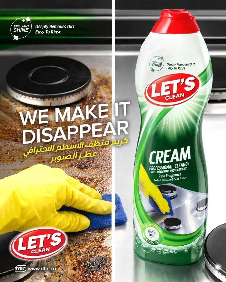 Fragrances: Lemon, Lavender, Pine Cream Cleaner — LET'S Clean by DTIC