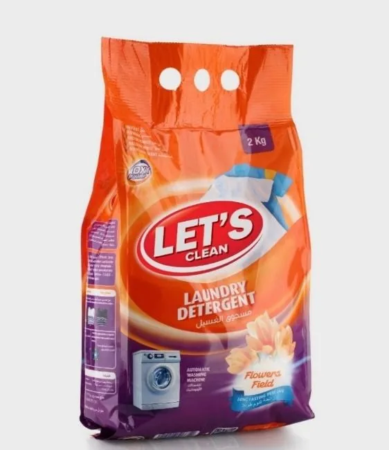 Fragrances: Pure Nature, Purple Rose, Flowers Field, Power Detergent Powder for Automatic Machines — LET'S Clean by DTIC