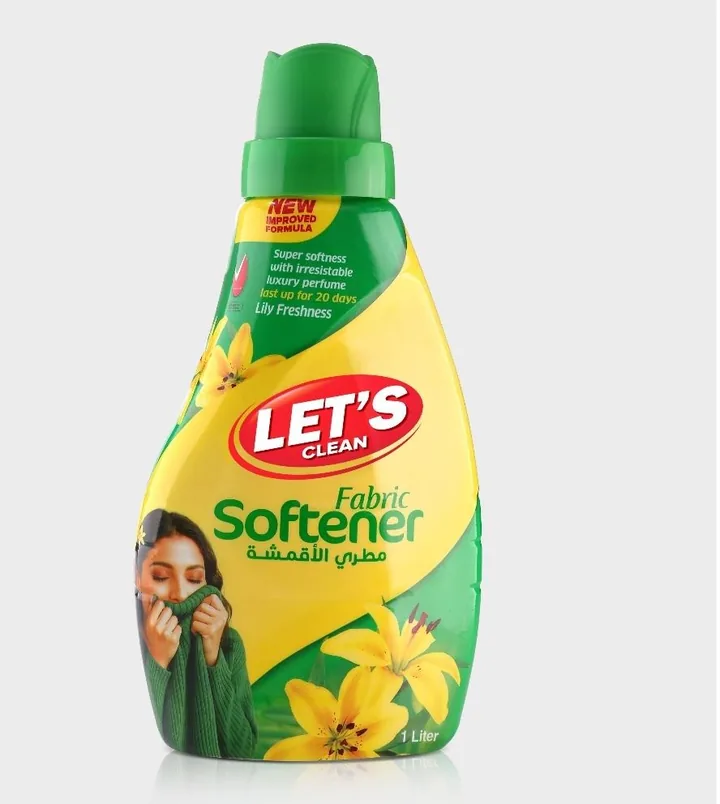 Fragrances: Luxury Essence, Pure Sky, Lily Freshness Fabric Softener — LET'S Clean by DTIC