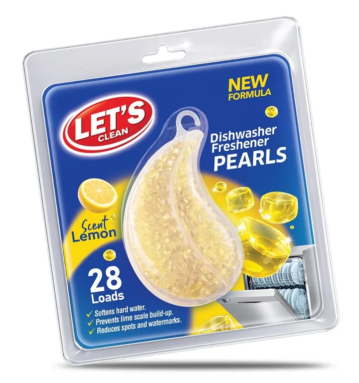 Fragrances: Lemon Dishwasher Freshener Pearls — LET'S Clean by DTIC