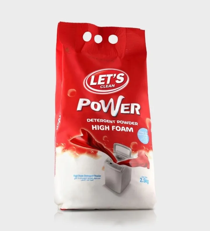 Fragrances: Power High-Foam Detergent Powder — LET'S Clean by DTIC