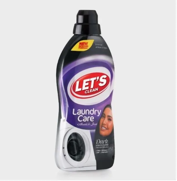 Fragrances: Colored – Classic, Colored – Pure Nature, Colored – Flowers Field, Colored – Red Power, Colored – Lavender Power, Black & Dark Liquid Detergent 1 L — LET'S Clean by DTIC
