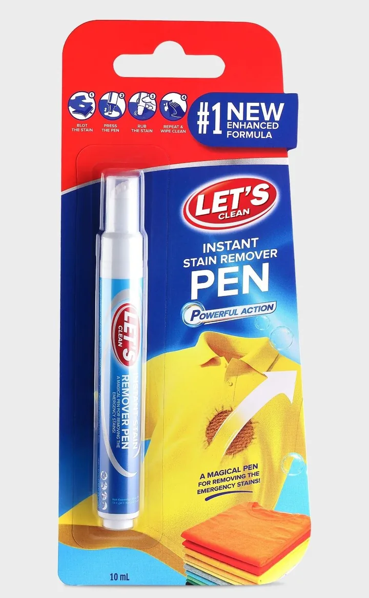 Fragrances: Classic Instant Stain Remover Pen — LET'S Clean by DTIC