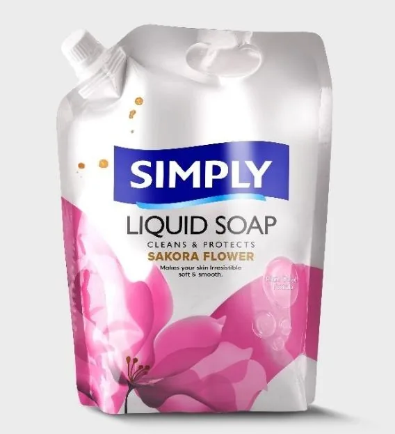 Liquid Hand Soap — 1500 ml Refill Pouch — SIMPLY by DTIC
