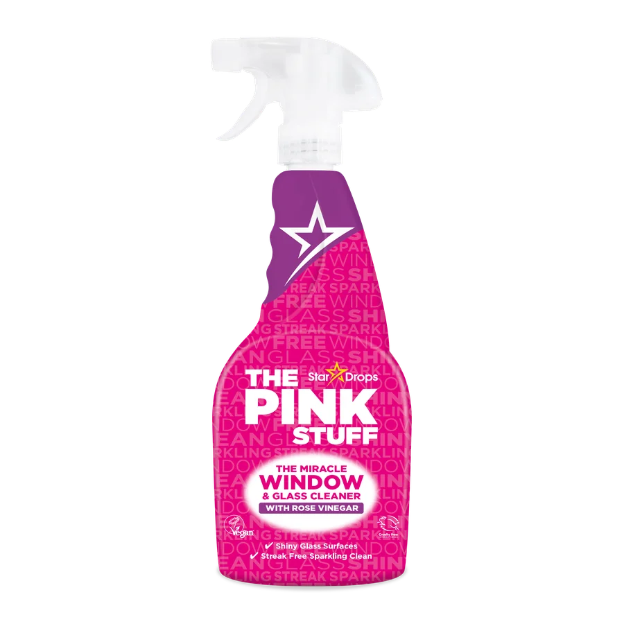 The Miracle Window and Glass Cleaner with Rose Vinegar